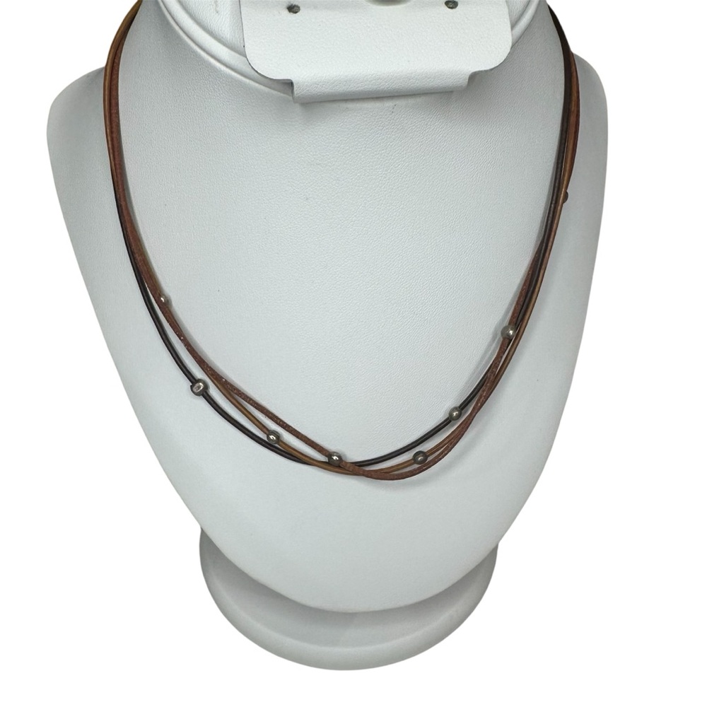 Pre-owned Silpada Three strand Necklace